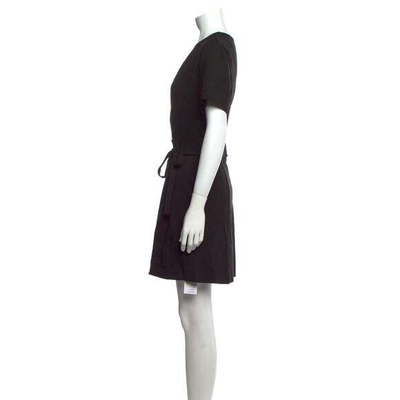 Joie Goldwin Short-Sleeve Belted Waist Cinch Wrap Dress Large - Picture 6 of 7